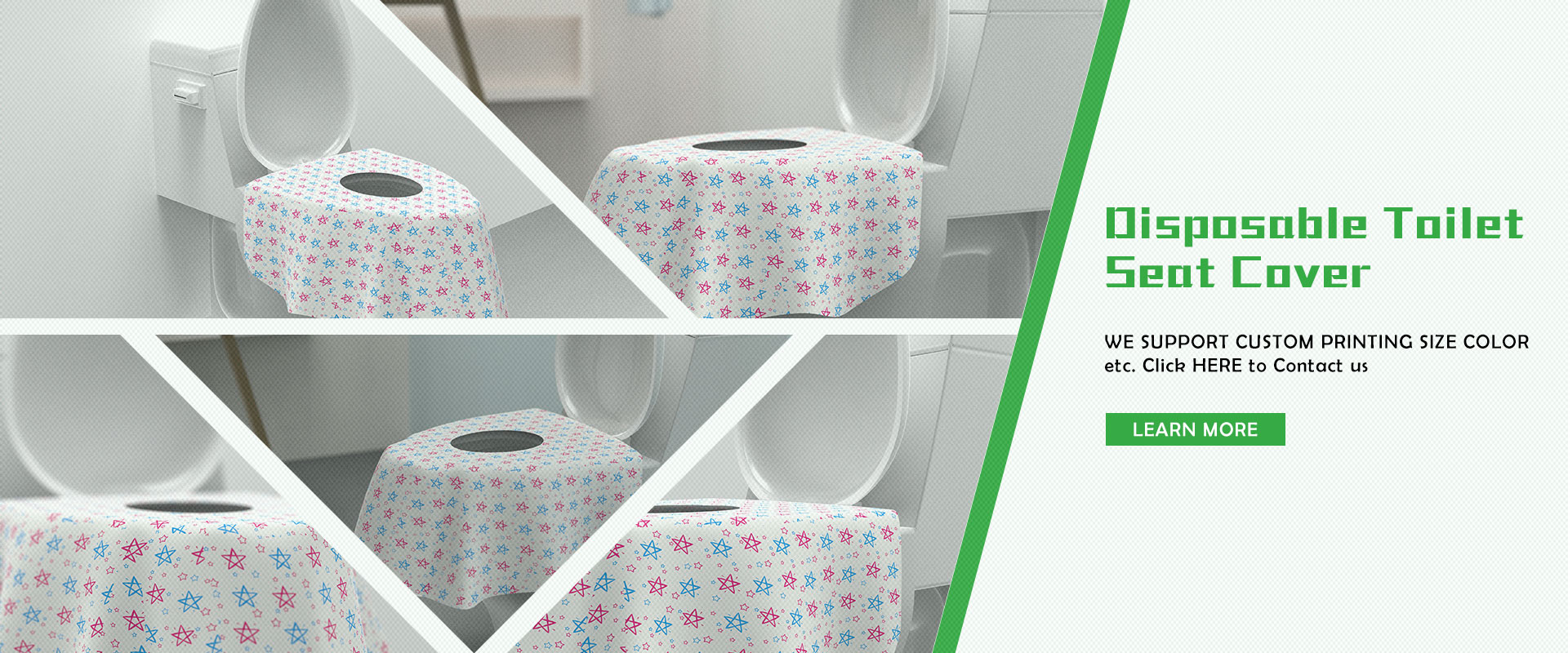 Prevleka za WC školjko za enkratno uporabo
