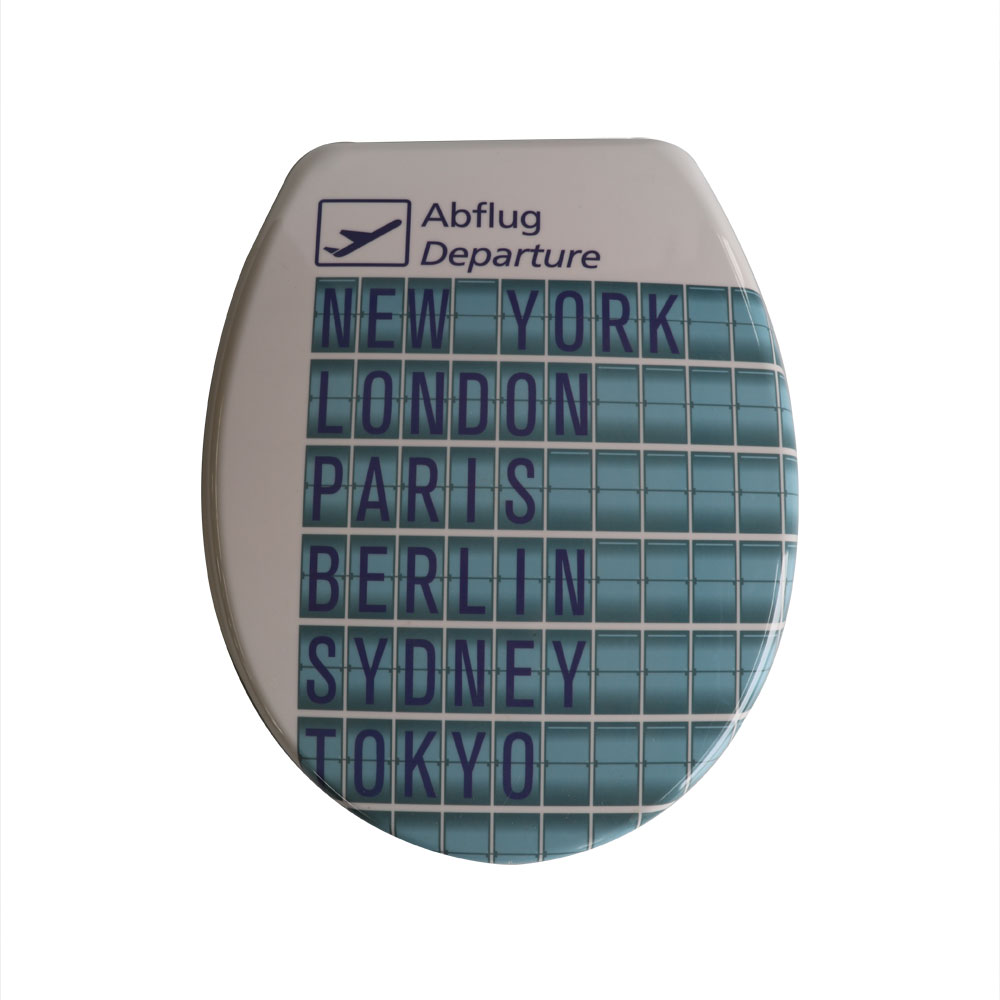 WC deska s počasnim padcem UF